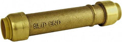 SharkBite - Brass & Chrome Pipe Fittings Type: Coupling Fitting Size: 1 x 1 - Eagle Tool & Supply