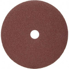 3M - 7" Diam 7/8" Hole 50 Grit Fiber Disc - Coarse Grade, Ceramic, 8,600 Max RPM, Series 988C - Eagle Tool & Supply
