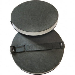 3M - Sanding Block Holder - 8" Wide x 8" Long x 1" Thick - Eagle Tool & Supply