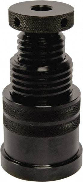Gibraltar - 2-3/4" Base Diam, 3 to 6-1/2" Height Range, Support Screw Jack - 40,000 Lb Min Capacity - Eagle Tool & Supply