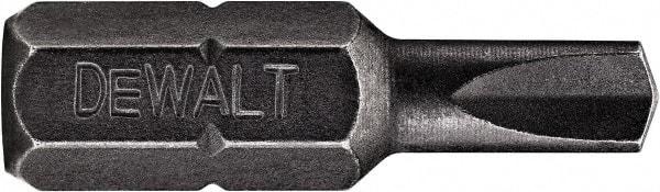 DeWALT - 5/32 Clutch Type A Screwdriver Bit - 1/4" Hex Drive, 1" OAL - Eagle Tool & Supply