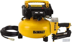 DeWALT - 0.9 hp, 2.6 SCFM at 90 psi, Pancake Compressor - 6 Gal Tank, 10 Amp, 165 psi, 120V - Eagle Tool & Supply