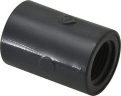 Value Collection - 3/8" PVC Plastic Pipe Coupling - Schedule 80, FIPT x FIPT End Connections - Eagle Tool & Supply