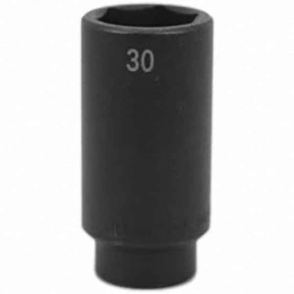 SK - Impact Socket - 1/2"DR 30MM DEEP IMPACT SOCKET - Eagle Tool & Supply