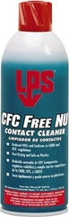 LPS - 11 Ounce Aerosol Contact Cleaner - 0°F Flash Point, Flammable, Food Grade, Plastic Safe - Eagle Tool & Supply