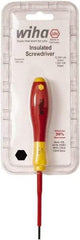 Wiha - 2.5mm Standard Hex Driver - 75mm Blade Length, 7" OAL - Eagle Tool & Supply