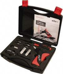 Wiha - 12 Piece Torque Tire Pressure Mounting Kit - Comes in Molded Case - Eagle Tool & Supply