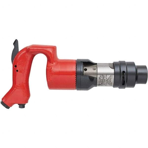 Chicago Pneumatic - 2,750 BPM, 1" Stoke Length, Pneumatic Chipping Hammer - 28 CFM, 3/8 NPT - Eagle Tool & Supply