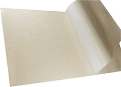 Value Collection - 24" Long, 12" Wide, Buna-N Rubber Foam Sheet - 50 to 60 Durometer, White, -30 to 220°F, 1,000 psi Tensile Strength, Adhesive Backing - Eagle Tool & Supply