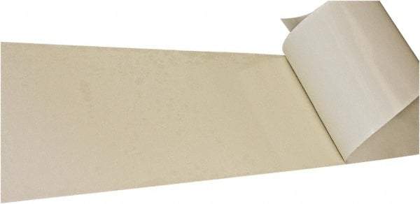 Value Collection - 1/8" Thick x 6" Wide x 36" Long, Adhesive Backed Buna-N Rubber Strip - Stock Length, 60 Shore A Durometer, 1,000 psi Tensile Strength, -30 to 220°F, White - Eagle Tool & Supply