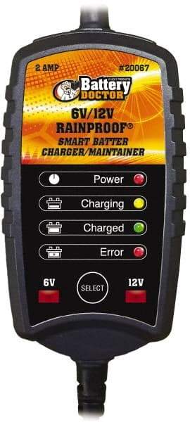 Battery Doctor - 6/12 Volt Automatic Charger/Maintainer - 2 Amps - Eagle Tool & Supply