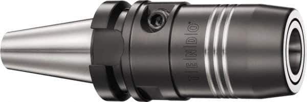 Schunk - CAT50 Taper Shank, 1-1/4" Hole Diam, Hydraulic Tool Holder/Chuck - 58.5mm Nose Diam, 6" Projection, 25,000 RPM, Through Coolant - Exact Industrial Supply
