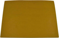 TriStar - 1/16" Thick x 6" Wide x 6" Long, Plastic Sheet - Dull Gold, 60D Hardness, Rulon J Grade, ±0.003 Tolerance - Eagle Tool & Supply