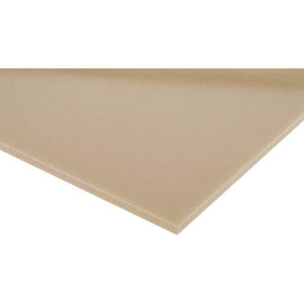 Made in USA - 1/4" Thick x 12" Wide, Epoxyglass Laminate Sheet - Yellow-Green, Rockwell M-110 Hardness, G10 Non FR Grade, ±0.022 Tolerance - Eagle Tool & Supply