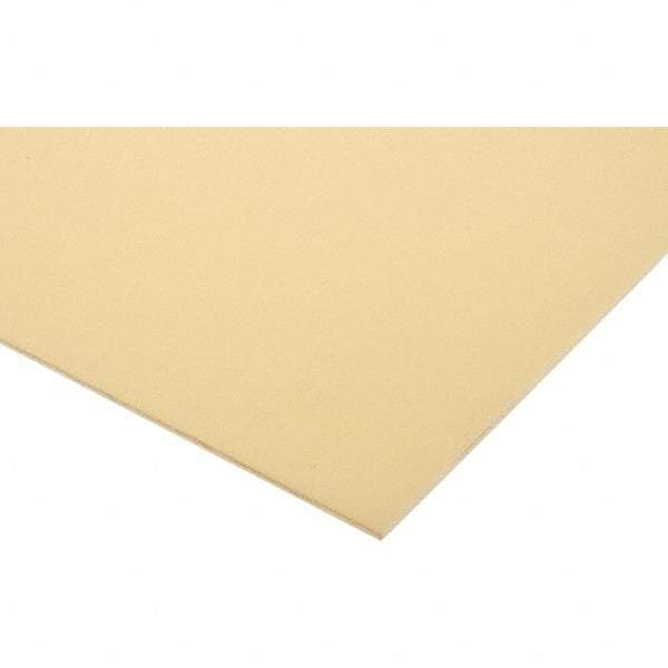 Made in USA - 0.093" Thick x 24" Wide x 24" Long, Epoxyglass Laminate Sheet - Yellow-Green, Rockwell M-110 Hardness, G10 Non FR Grade, ±0.009 Tolerance - Eagle Tool & Supply