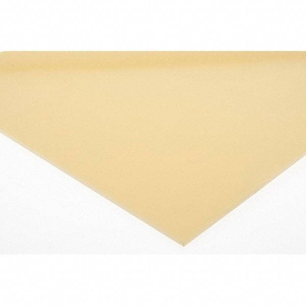 Made in USA - 1/8" Thick x 12" Wide x 24" Long, Epoxyglass Laminate Sheet - Yellow-Green, Rockwell M-110 Hardness, G10 Non FR Grade, ±0.012 Tolerance - Eagle Tool & Supply