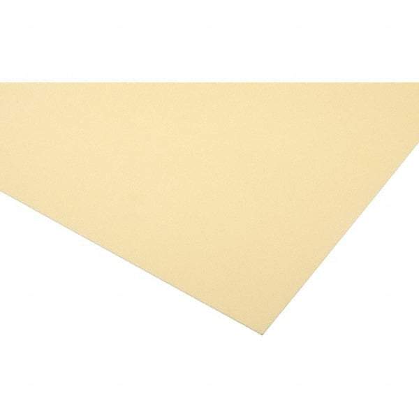 Made in USA - 1/16" Thick x 24" Wide x 24" Long, Epoxyglass Laminate Sheet - Yellow-Green, Rockwell M-110 Hardness, G10 Non FR Grade, ±0.0075 Tolerance - Eagle Tool & Supply