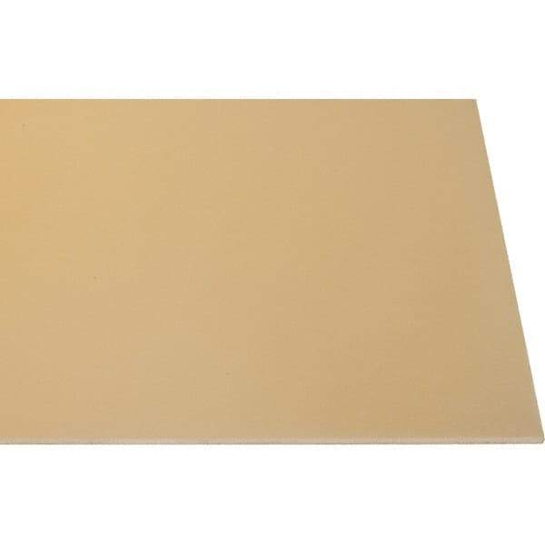 Made in USA - 0.093" Thick x 24" Wide x 48" Long, Epoxyglass Laminate (G10/F4) Sheet - Yellow-Green, Rockwell M-110 Hardness, G10/FR4 Grade, ±0.009 Tolerance - Eagle Tool & Supply