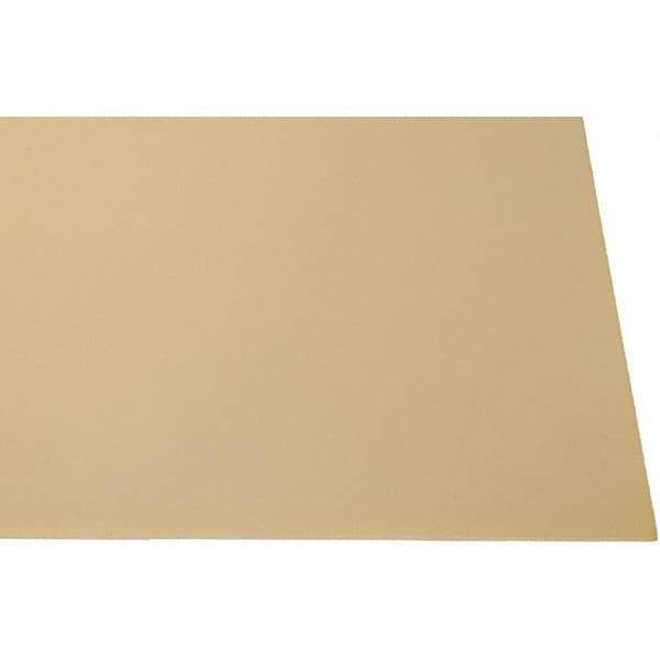 Made in USA - 1/16" Thick x 24" Wide x 48" Long, Epoxyglass Laminate (G10/F4) Sheet - Yellow-Green, Rockwell M-110 Hardness, G10/FR4 Grade, ±0.0075 Tolerance - Eagle Tool & Supply