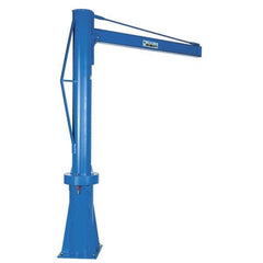 Vestil - 1,000 Lb Load Capacity, Steel Jib Crane - 6' Span - Eagle Tool & Supply