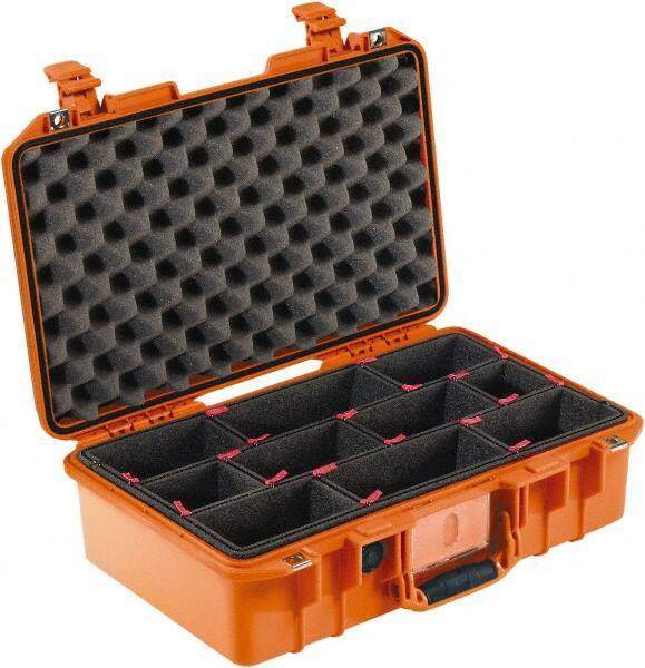 Pelican Products, Inc. - 12-51/64" Wide x 6-57/64" High, Aircase - Orange - Eagle Tool & Supply