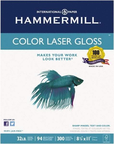 Hammermill - White Copy Paper - Use with Laser Printers, Copiers - Eagle Tool & Supply