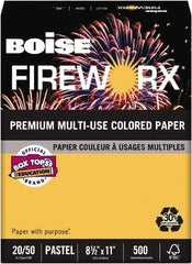 Boise - Golden Glimmer Colored Copy Paper - Use with Laser Printers, Copiers, Plain Paper Fax Machines, Multifunction Machines - Eagle Tool & Supply