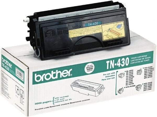 Brother - Black Toner Cartridge - Use with Brother IntelliFax-4100, 4100e, 4750, 4750e, 5750, 5750e, MFC-8300, 8500, 8600, 8700, 9600, 9700, 9800, P2500, Brother DCP-1200, 1400, HL-1230, 1240, 1250, 1270N, 1435, 1440, 1450, 1470N - Eagle Tool & Supply