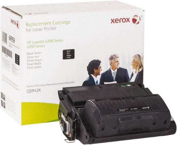 Xerox - Black Toner Cartridge - Use with HP LaserJet 4250, 4350 - Eagle Tool & Supply