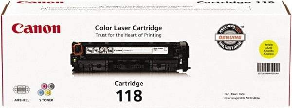 Canon - Yellow Toner Cartridge - Use with Canon imageCLASS LBP7200Cdn, LBP7660Cdn, MF8350Cdn, MF8380Cdw, MF8580Cdw - Eagle Tool & Supply