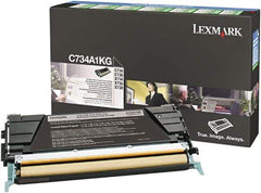 Lexmark - Black Toner Cartridge - Use with Lexmark C734, C736, X734, X738 - Eagle Tool & Supply