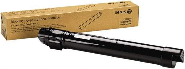 Xerox - Black Toner Cartridge - Use with Xerox Phaser 7500 - Eagle Tool & Supply