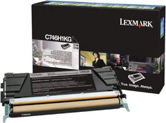 Lexmark - Black Toner Cartridge - Use with Lexmark C746, C748 - Eagle Tool & Supply