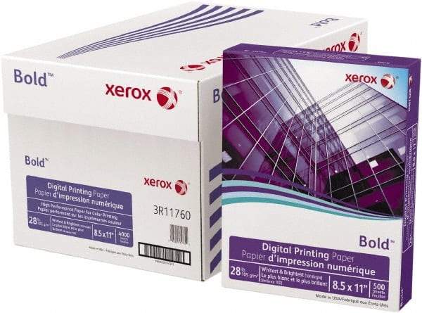 Xerox - White Copy Paper - Use with Laser Printers, Copiers, Plain Paper Fax Machines - Eagle Tool & Supply