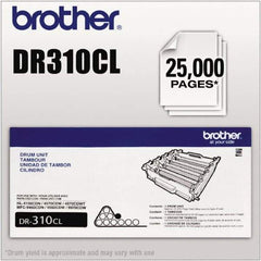 Brother - Black Drum Unit - Use with Brother HL-4150CDN, 4570CDW, 4570CDWT, MFC-9460CDN, 9560CDW, 9970CDW - Eagle Tool & Supply