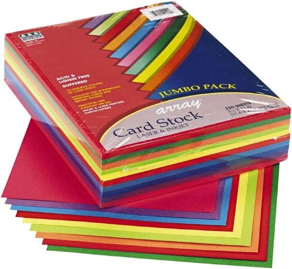 Pacon - Assorted Colors Copy Paper - Use with Copiers, Inkjet & Laser Printers & Typewriters - Eagle Tool & Supply