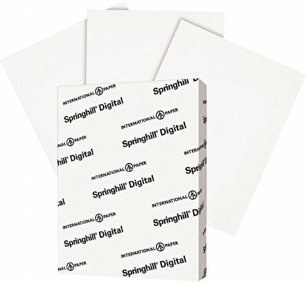 Springhill - White Copy Paper - Use with High Speed Copiers, Laser Printers, Offset Duplicators - Eagle Tool & Supply