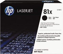 Hewlett-Packard - Black Toner Cartridge - Use with HP LaserJet Enterprise Flow MFP M630z, Enterprise MFP M630f, M630h - Eagle Tool & Supply