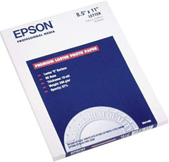 Epson - White Photo Paper - Use with Inkjet Printers - Eagle Tool & Supply