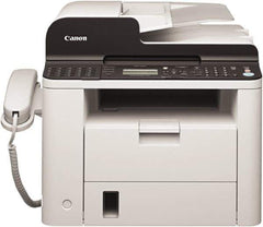 Canon - White Fax Machine - Use with Envelopes, Legal, Letter, Statement - Eagle Tool & Supply