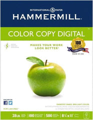 Hammermill - Photo White Colored Copy Paper - Use with Laser Printers, Offset Presses, Color Copiers - Eagle Tool & Supply