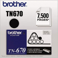 Brother - Black Toner Cartridge - Use with Brother HL-6050D, 6050DN, 6050DW - Eagle Tool & Supply