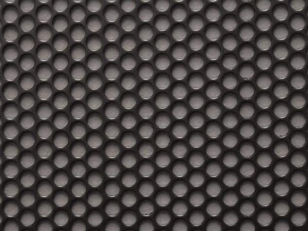 Value Collection - 36 x 40 x 0.06" Perforated Carbon Steel Sheet - 1/4" Staggered Round Holes, 5/16" Hole Spacing - Eagle Tool & Supply