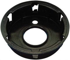 Caplugs - 1-1/4" ID, Round Head Plug - 3" OD, High-Impact Polystyrene, Black - Eagle Tool & Supply