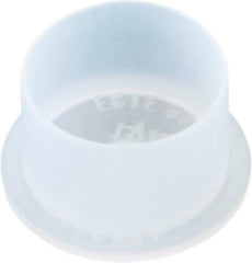 Caplugs - 2.481" ID, Push-On, Round Head Cap - 1-7/32" Long, Low-Density Polyethylene, Natural (Color) - Eagle Tool & Supply
