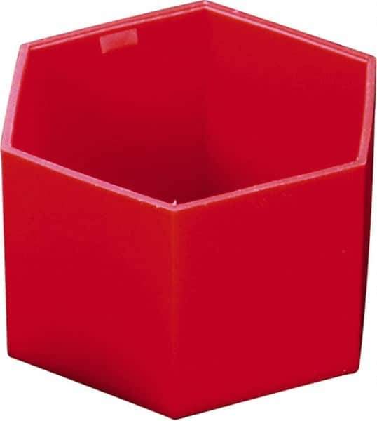 Caplugs - Hex Head Hex Cap - 27/32" Long, Low-Density Polyethylene, Brown - Eagle Tool & Supply