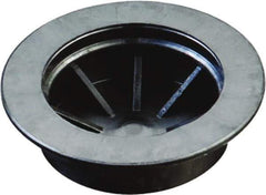 Caplugs - 1.415" ID, Round Head Coupling Plug - 3/8" Long, Low-Density Polyethylene, Black - Eagle Tool & Supply