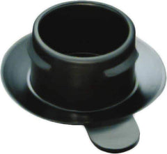Caplugs - Push-In Finishing Plugfor 3/4 SAE Thread - 0.681" ID, 0.95 OD, Low-Density Polyethylene, Black - Eagle Tool & Supply