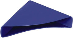 Caplugs - Vinyl Corner Cover - 3/4" Inside Width, 2-1/2" Long, Blue - Eagle Tool & Supply