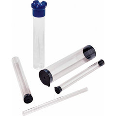 Caplugs - 28 Qty 1 Pack Plastic Round Tube - Eagle Tool & Supply